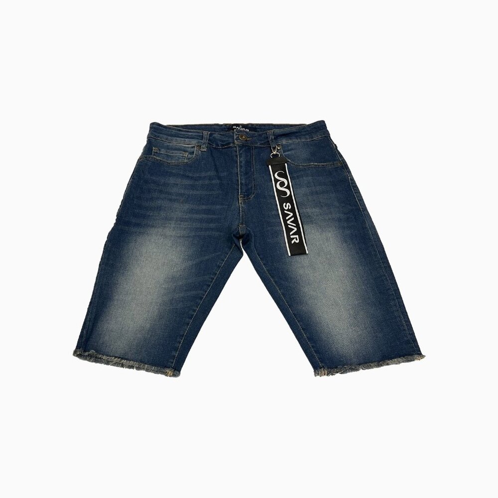 Savar Men's Basic Medium Stone Shorts (Brand New)